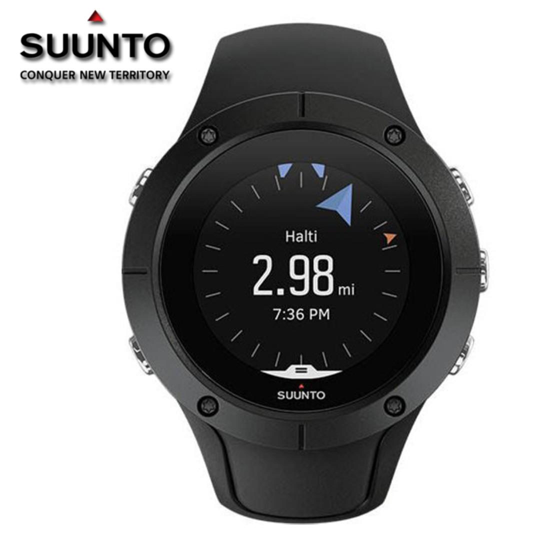 Suunto Spartan Trainer Wrist Hr Lightweight Gps Sports Watch Black Ss022668000 Men S Fashion Watches On Carousell