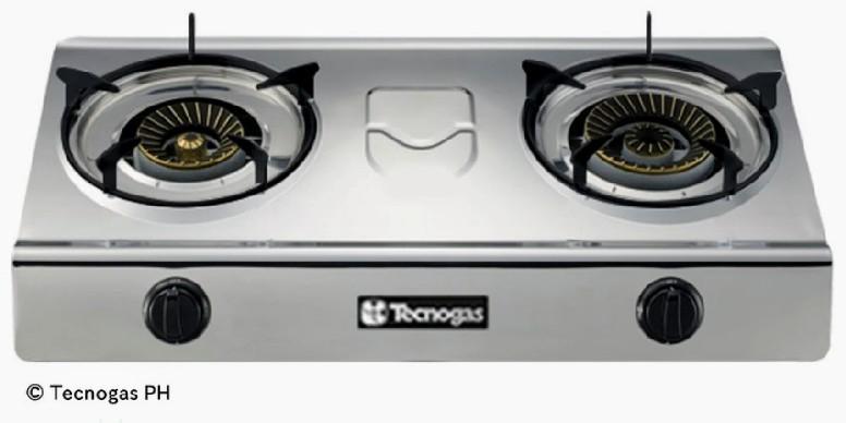 Tecnogas 2 top burner gas stove