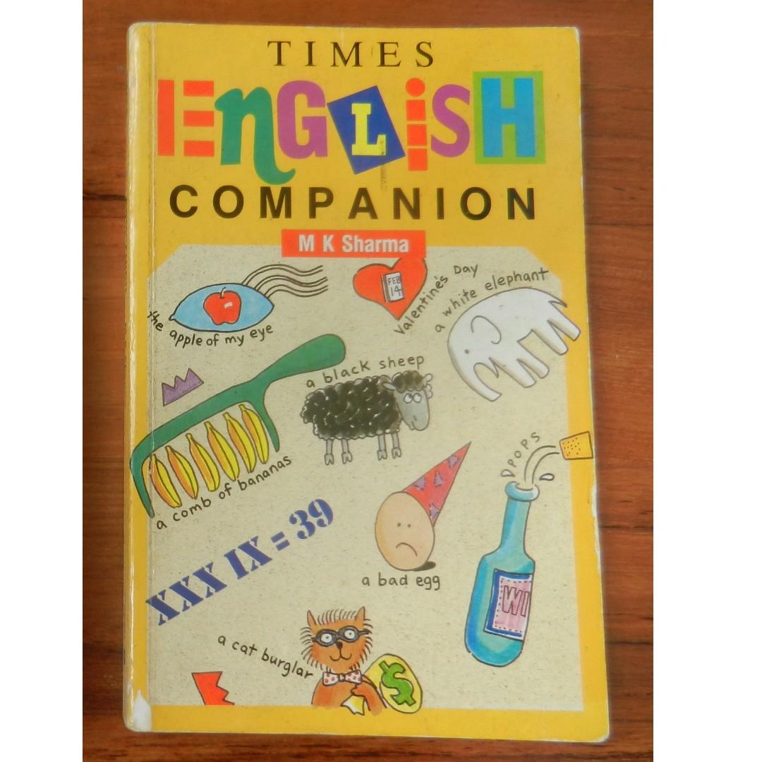 Times English Companion By M K Sharma Books Stationery