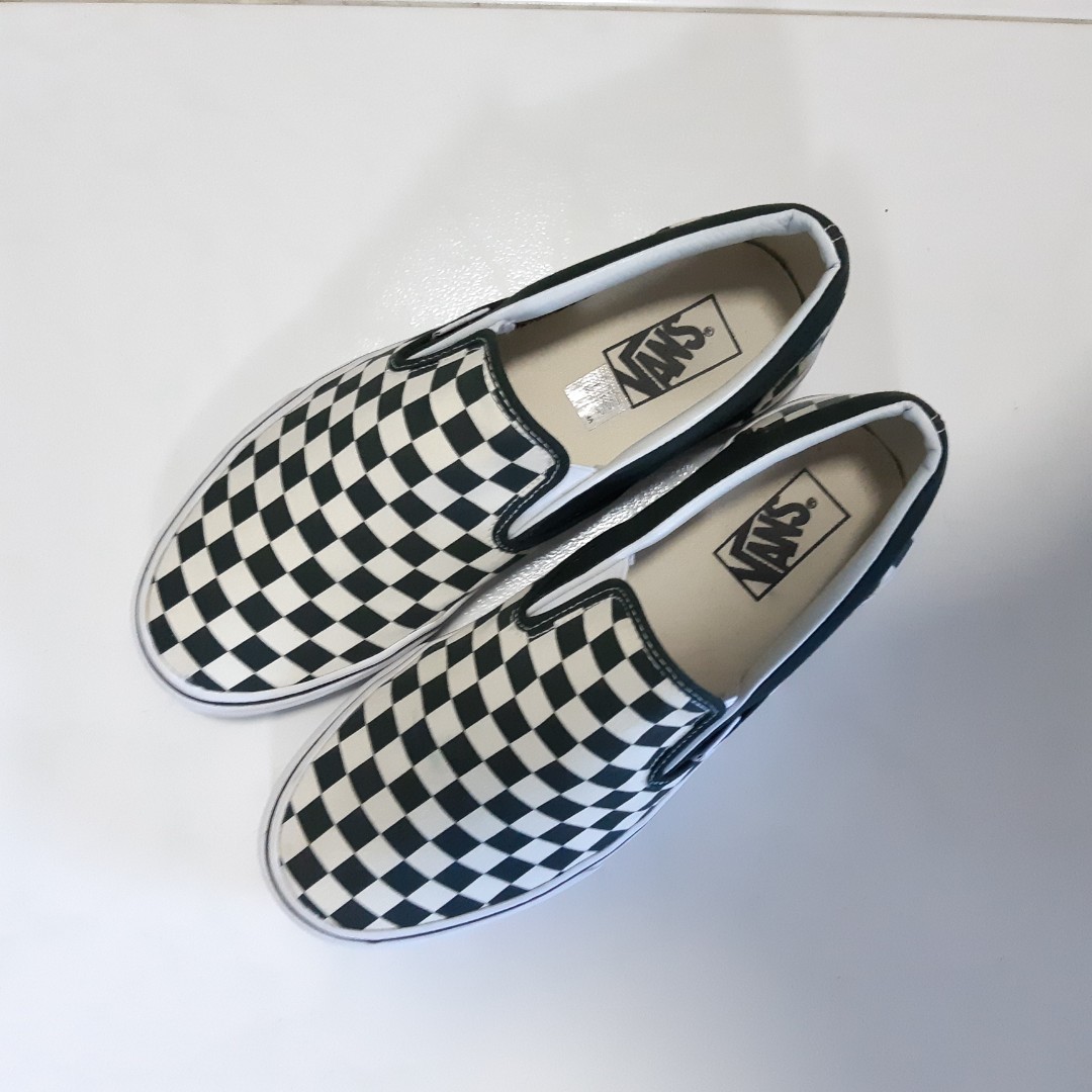 limited edition checkered vans