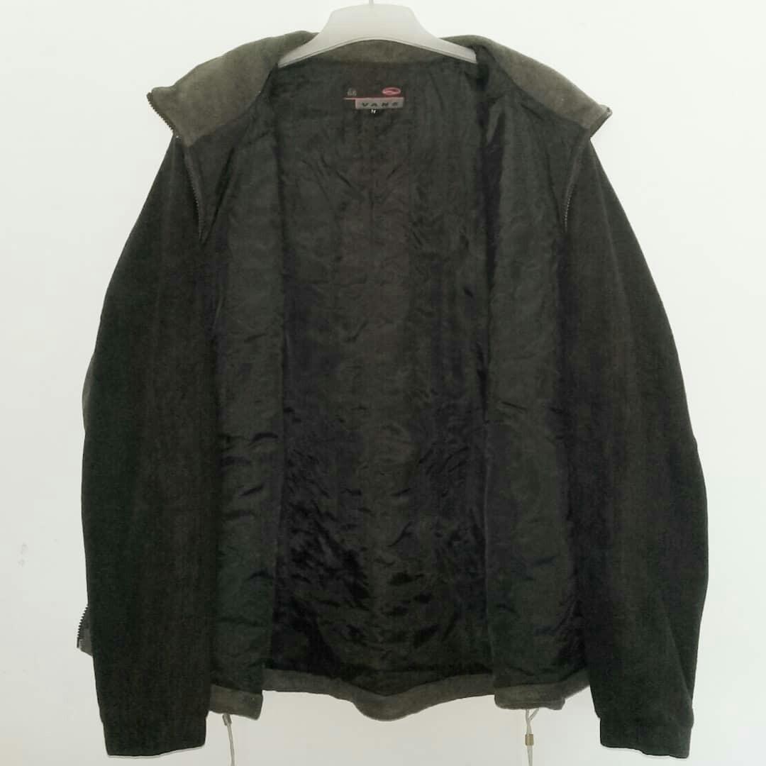 vans windbreaker Grey