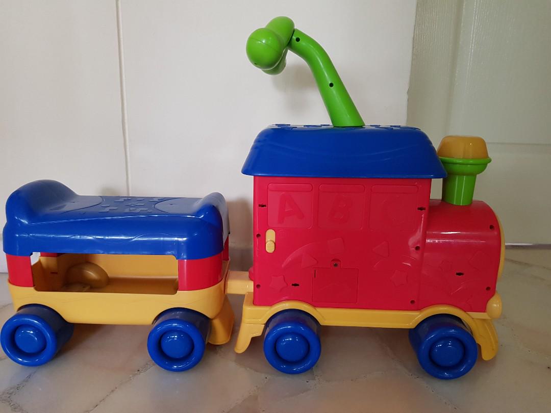 winfun walker ride on learning train