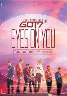 GOT7 STANDING PEN B TICKET