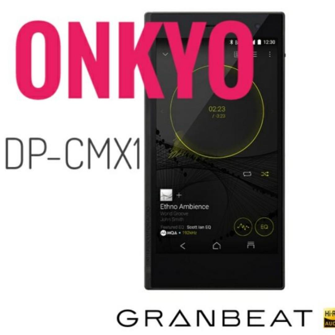 送$699 纖維硬殼全新ONKYO CMX1 Granbeat 手機DAP 播放器支援