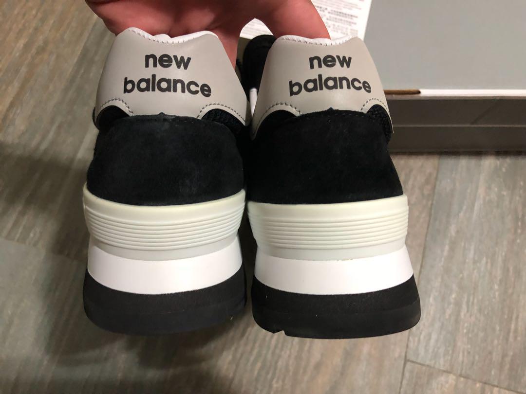 New Balance 995 Black Made in USA Vibram