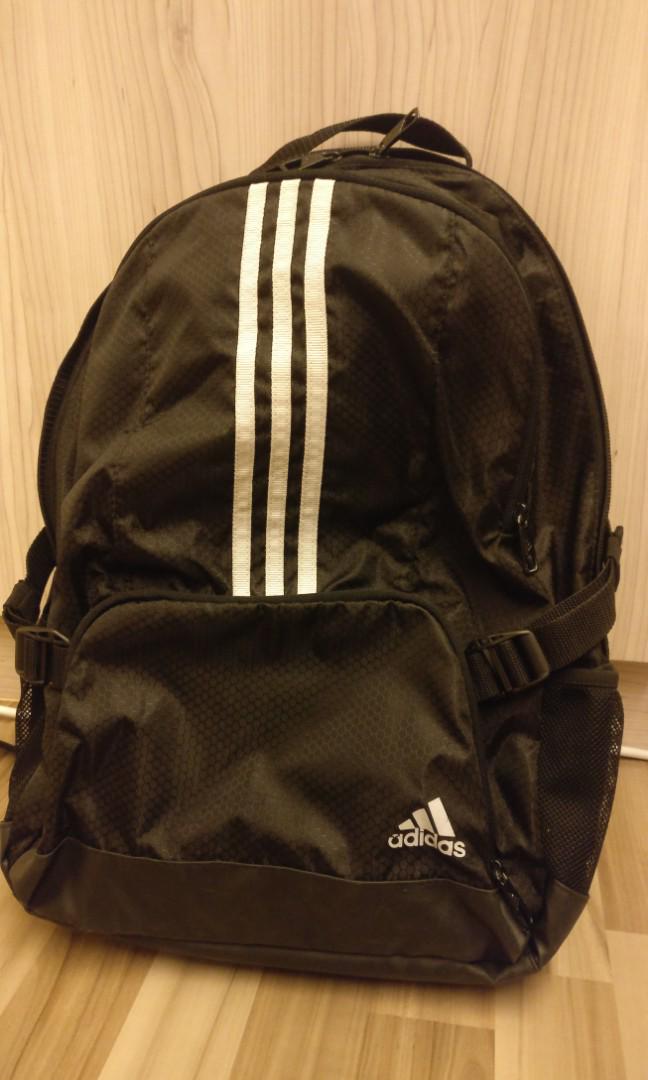 adidas black sports backpack