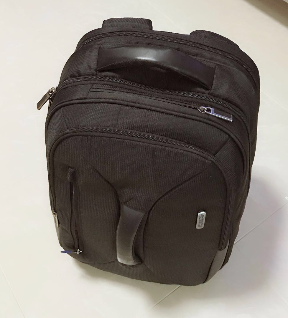 american tourister travel backpack