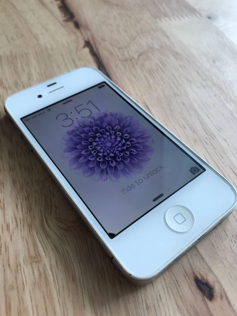 apple iphone 4s 16gb white