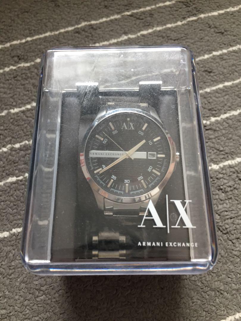 Armani Exchange Watch full set with box and extra links Luxury