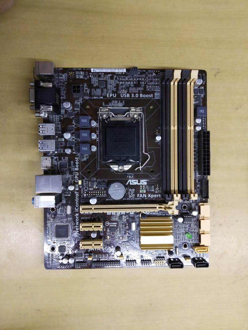 ASUS B85M-G, Computers & Tech, Parts & Accessories, Computer Parts on ...