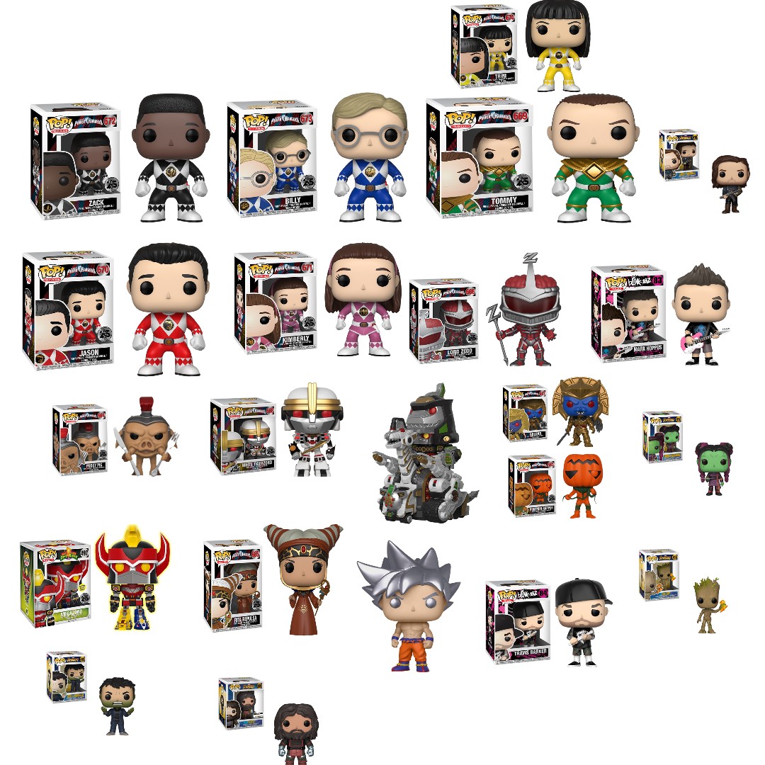 new power rangers funko pop 2018