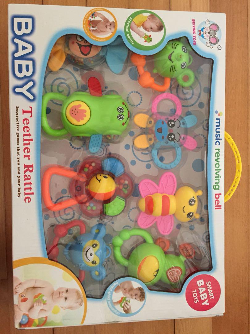baby teether rattle