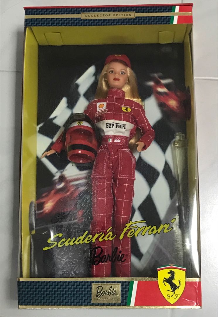Barbie Scuderia Ferrari, Hobbies & Toys, Toys & Games on Carousell