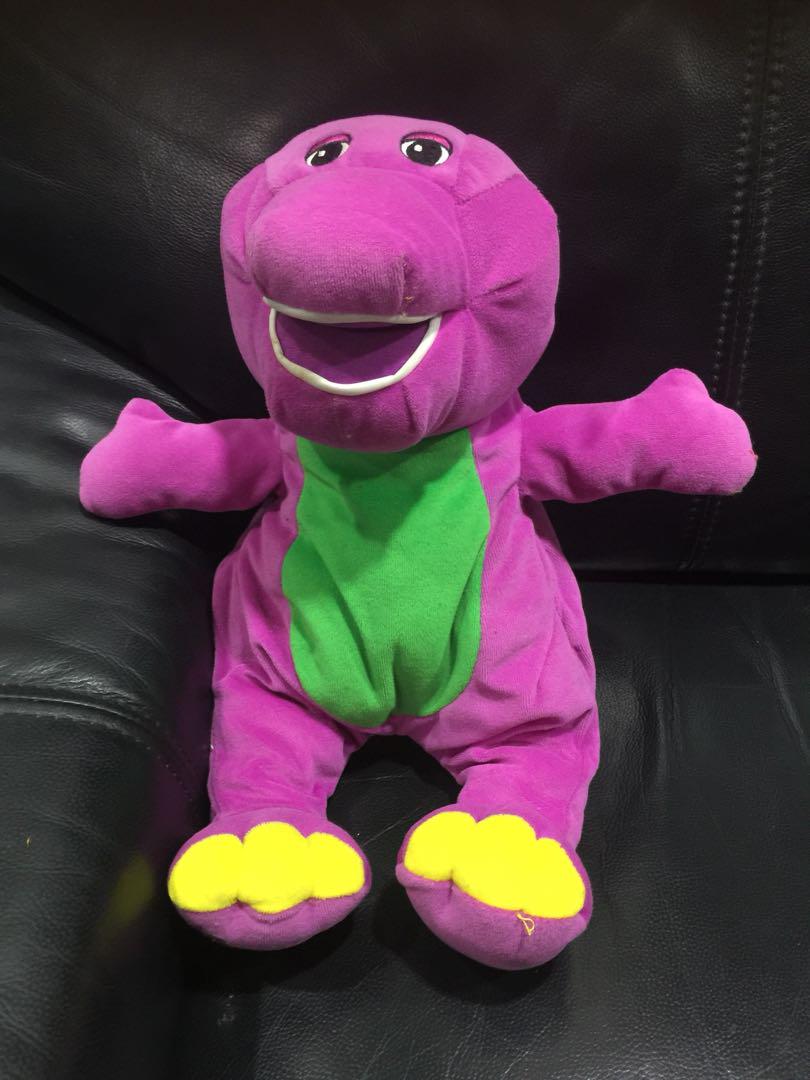 Barney soft hot sale toy
