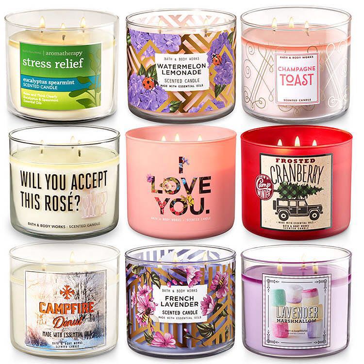 Bath And Body Works Candles Aromatherapy Home Inspiration