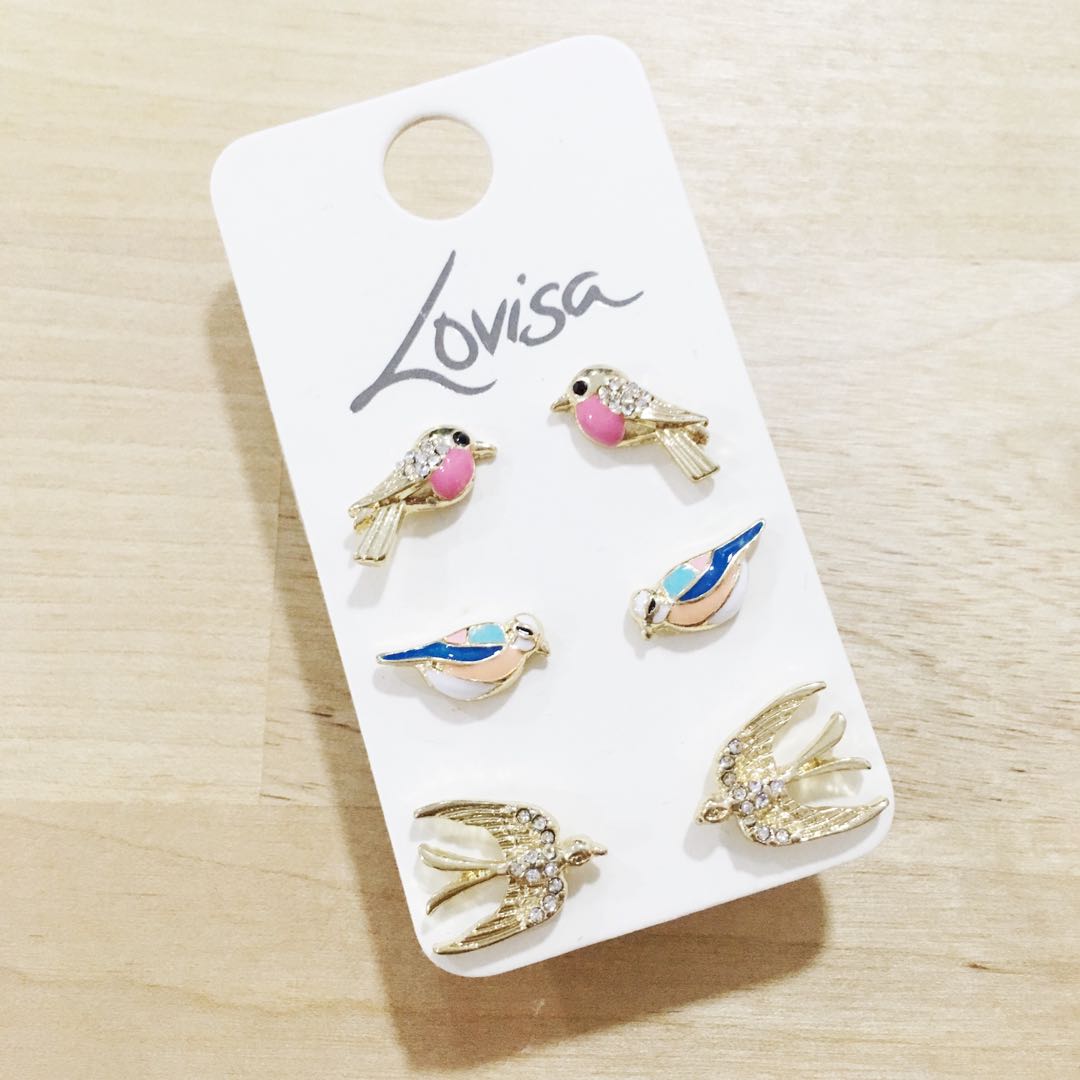 Lovisa bird earrings cheap