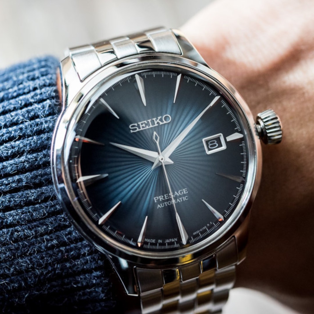 Seiko Presage Blue Cocktail Austria, SAVE 34% 