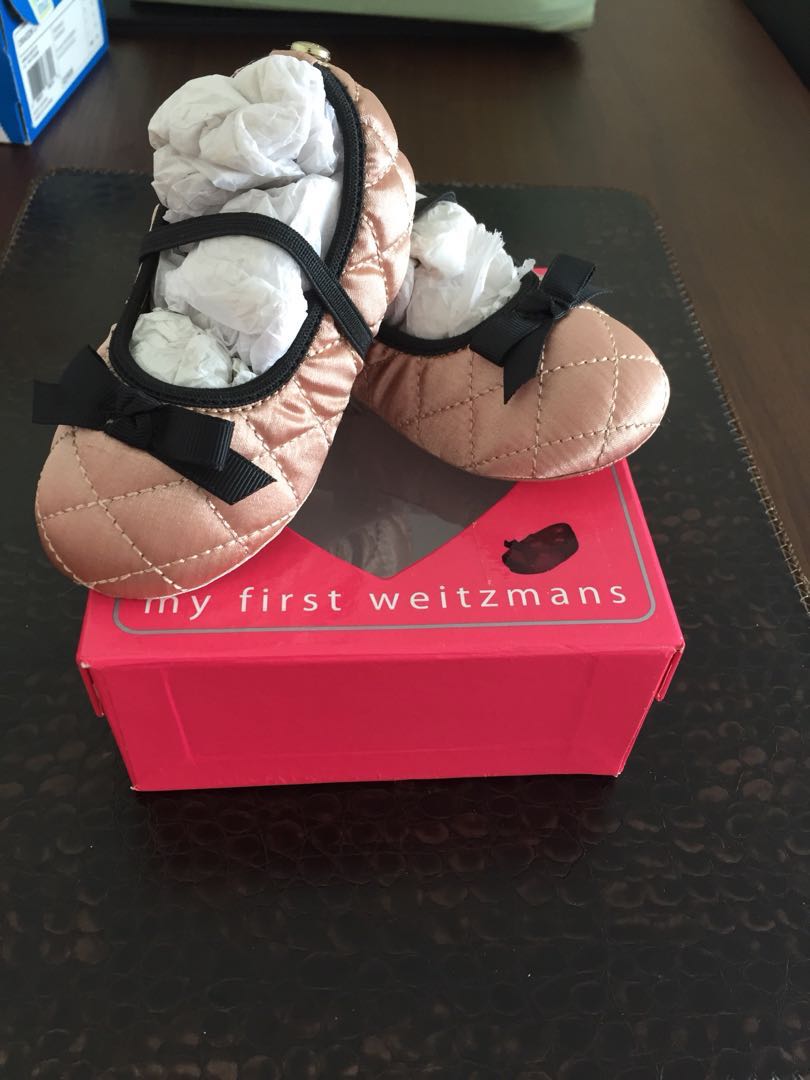 My first sales weitzman baby shoes