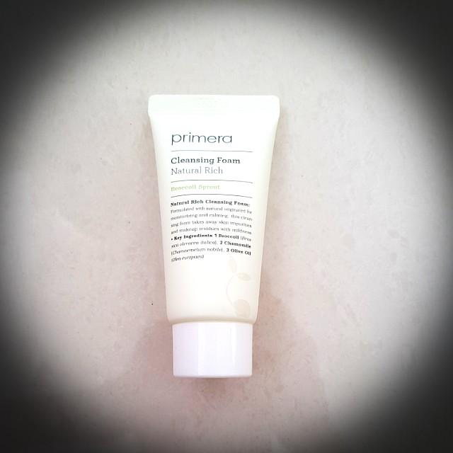 primera natural rich cleansing foam