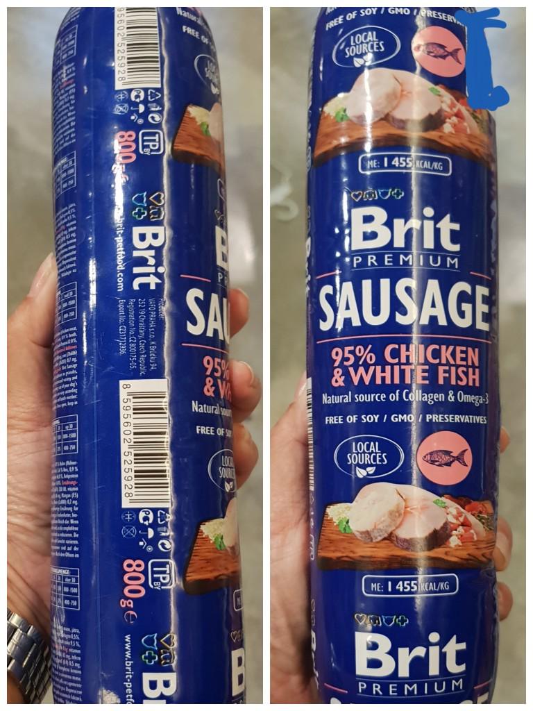 Brit sausage dog sales food