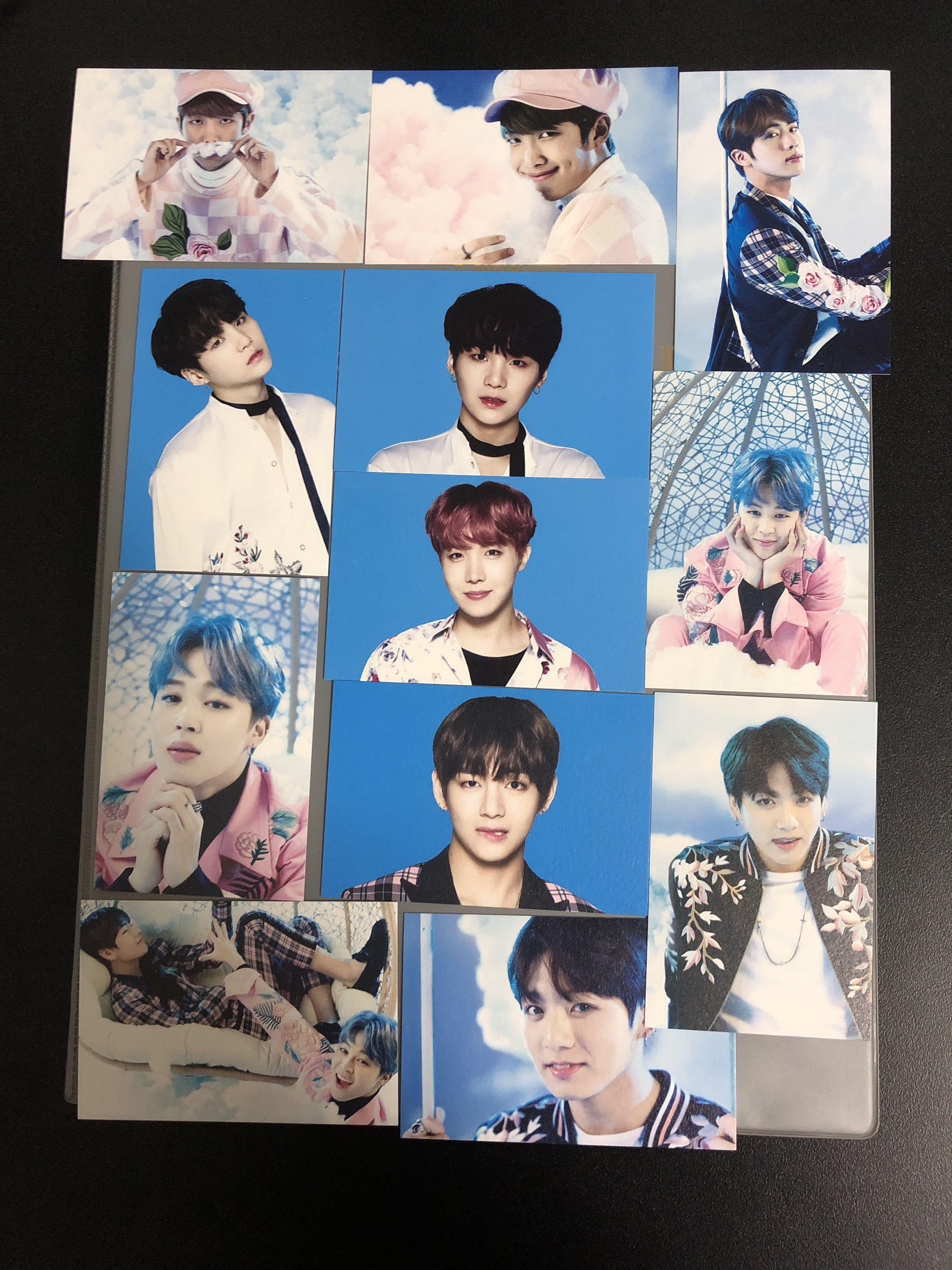 BTS The Wings Tour Version 1 Mini Photocards, Hobbies & Toys