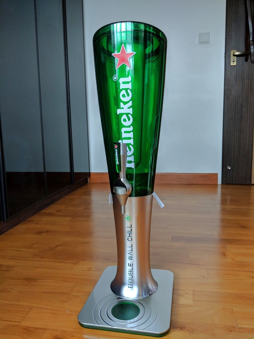 Heineken Star Beer Tower 3 Litres (NEW), TV & Home Appliances, Kitchen