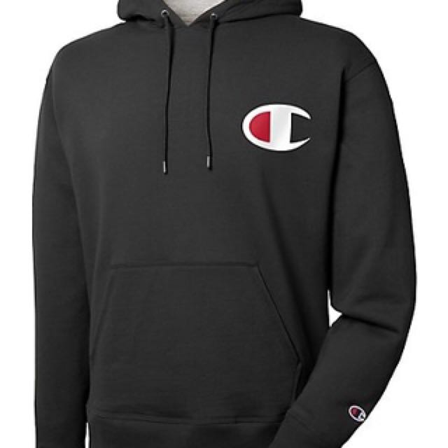 champion c logo hoodie