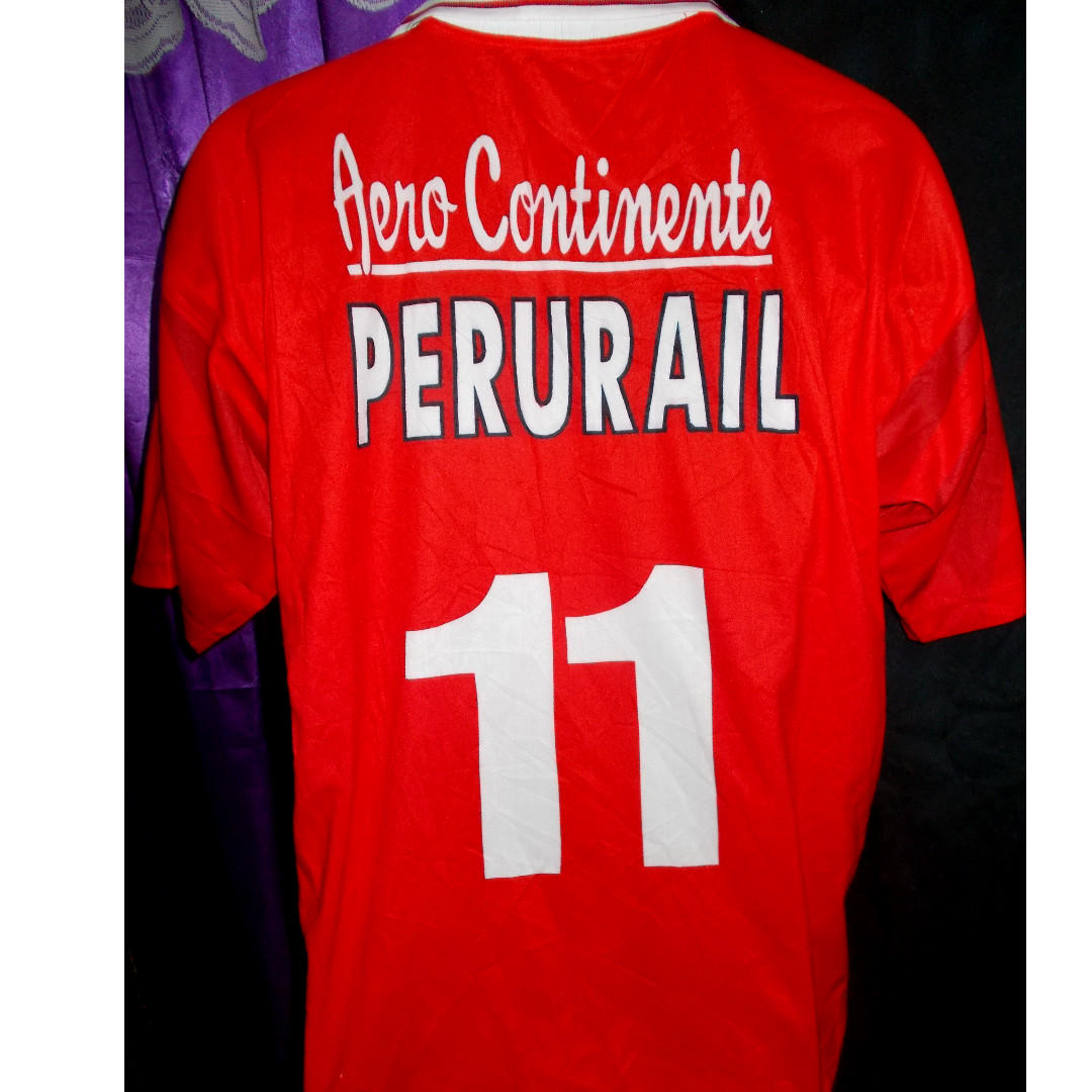 Club Sportivo Cienciano Peru walon jersey L, Men's Fashion, Activewear on  Carousell