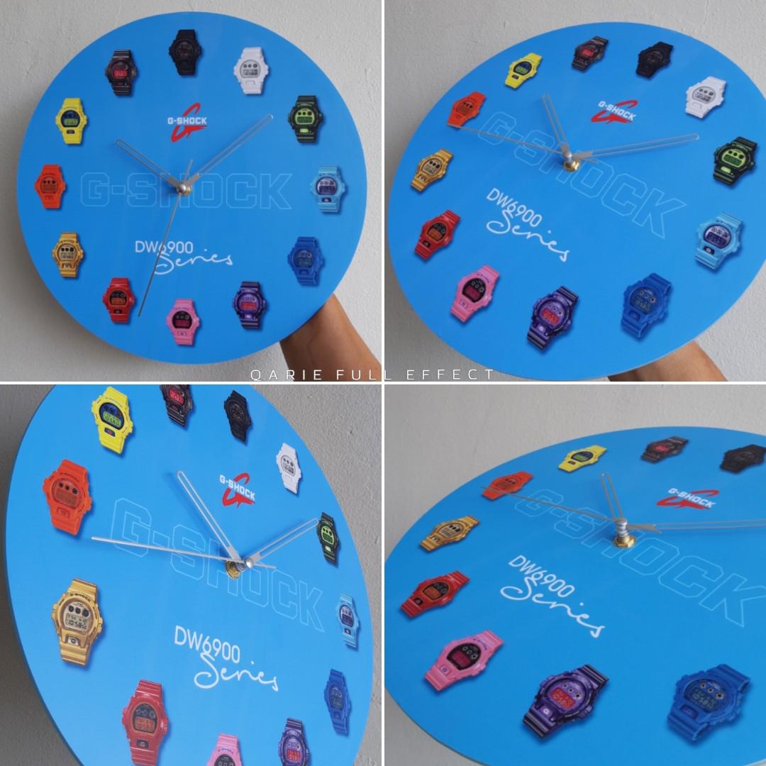 g shock wall clock