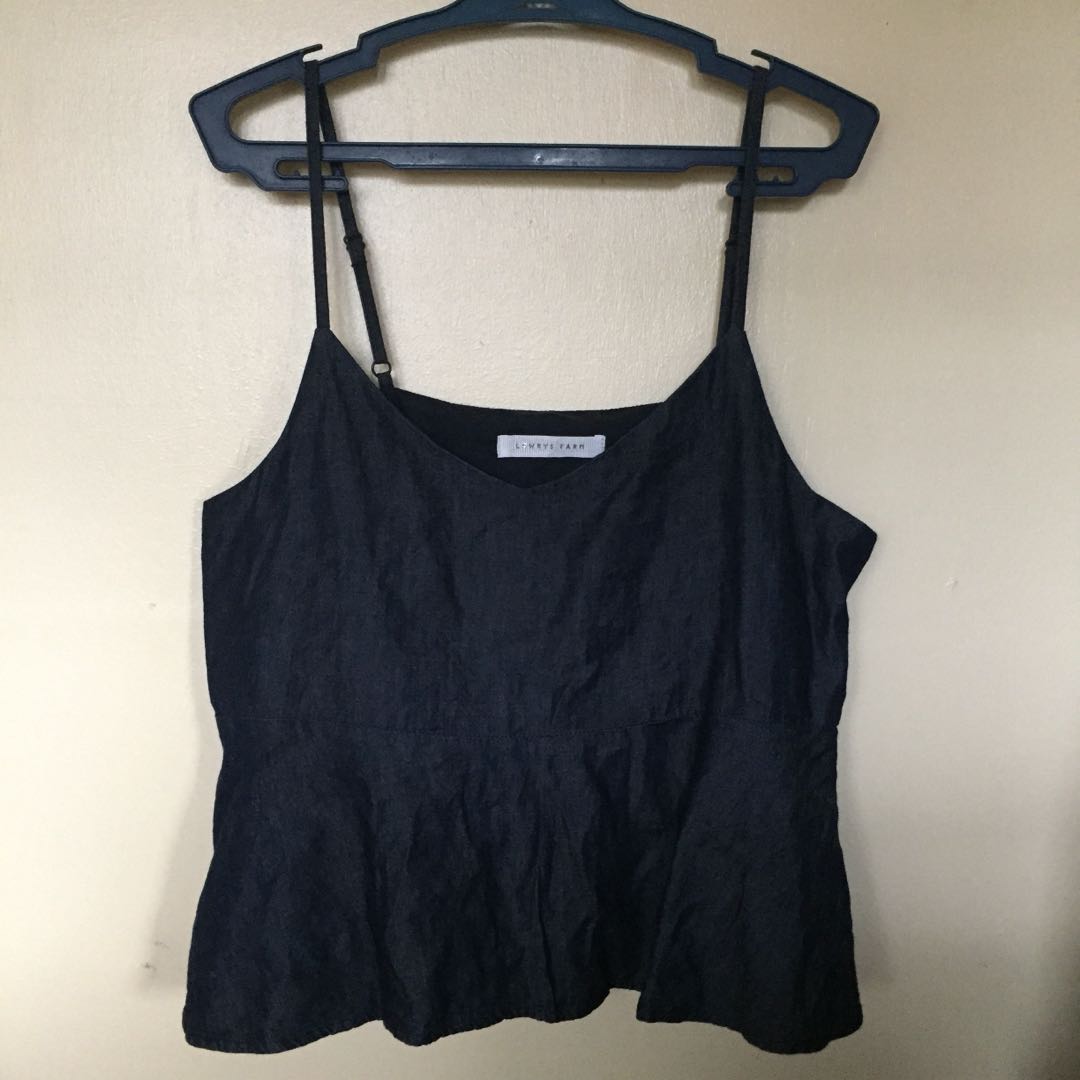 Denim Top, Women's Fashion, Bottoms, Jeans on Carousell