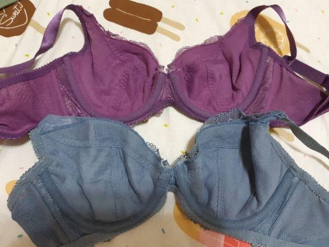 easy shop奥黛莉蕾丝内衣胸罩三件一起卖75e,34e