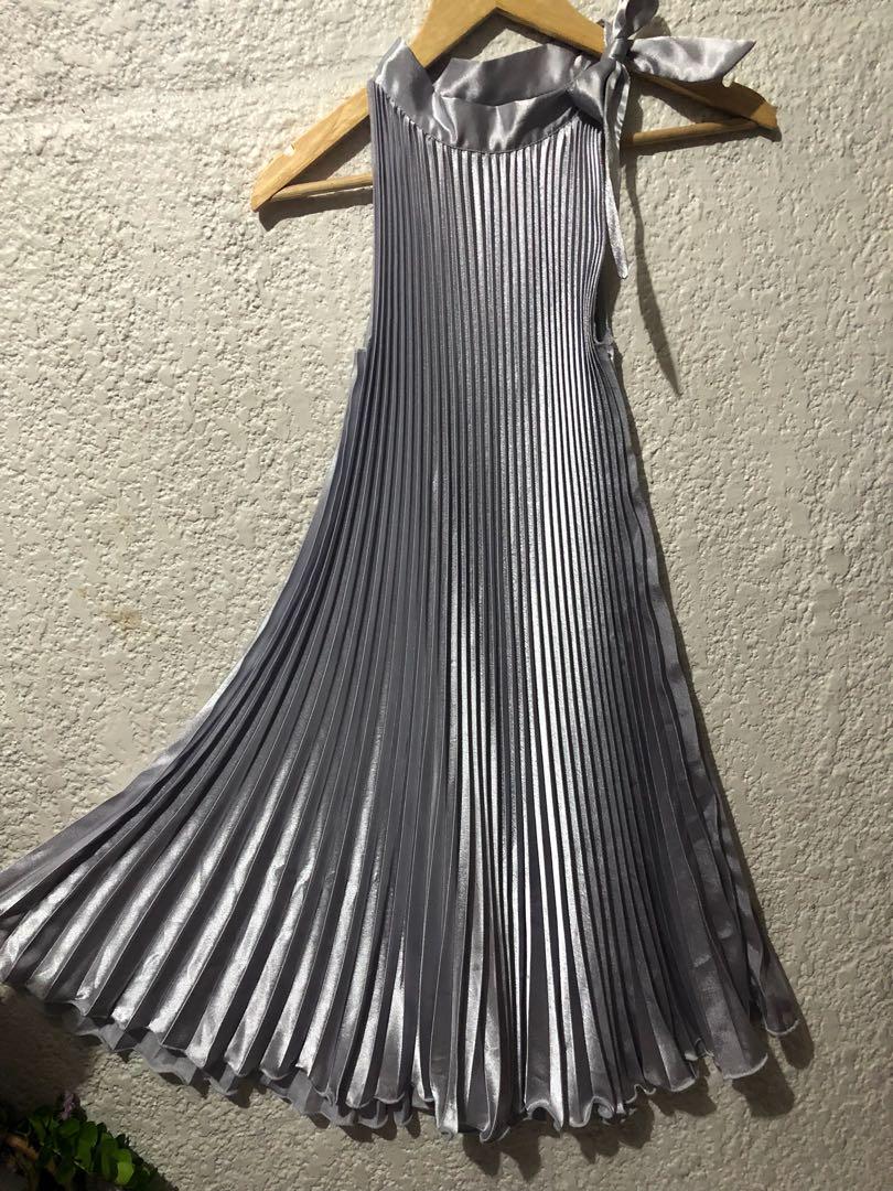 Electric Pleats in Silver Grey Platinum fits S L