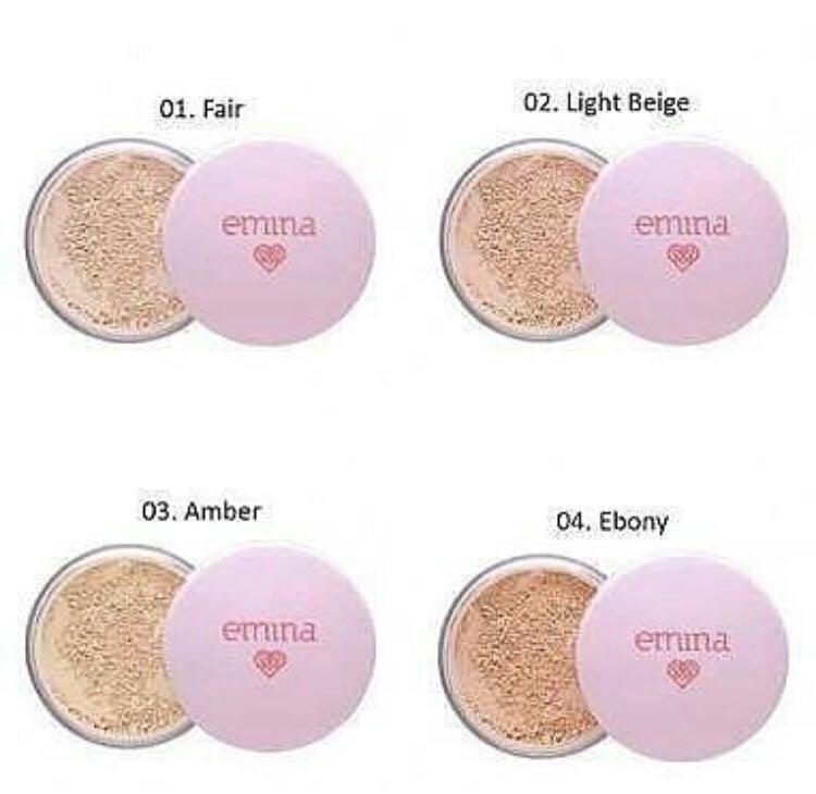Review Emina Bare With Me Mineral Loose Powder Solusi Untuk Atasi Wajah Berminyak