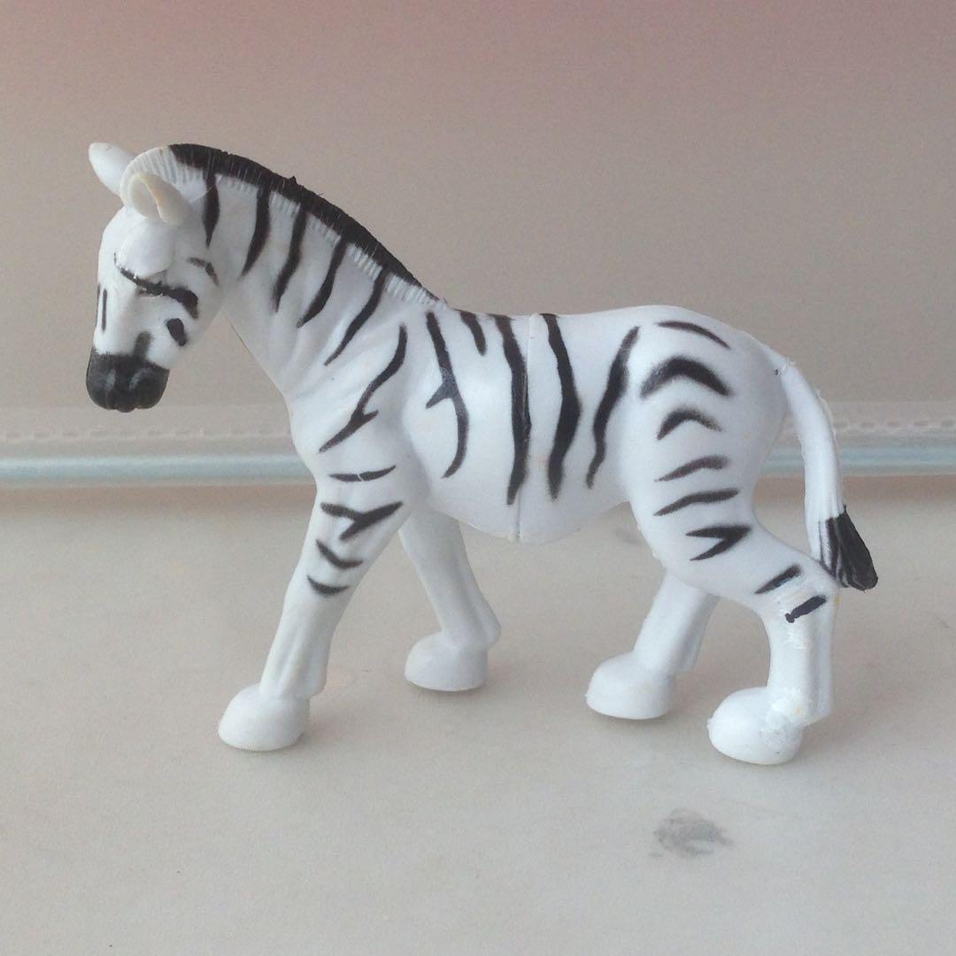 Hewan Mainan Zebra Toys Collectibles Toys On Carousell