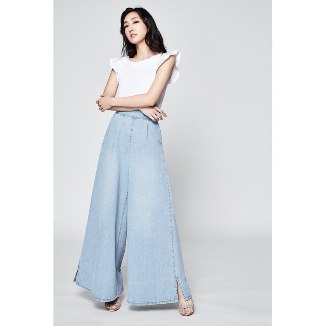wide pants jeans