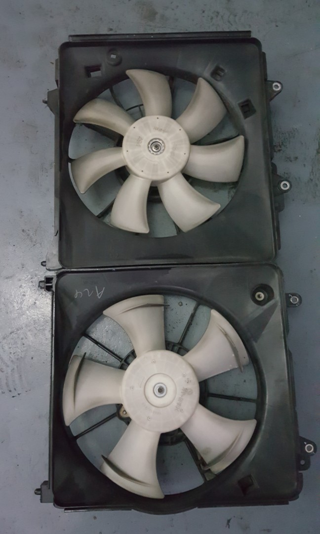 Honda Fit GE6 radiator & condenser fan motor, Car Accessories