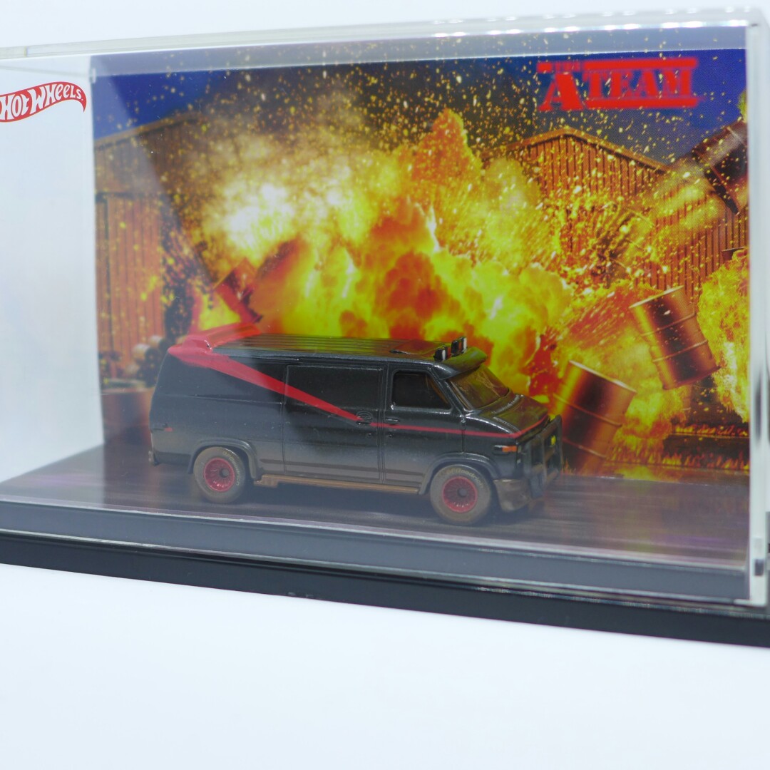 hot wheels a team van