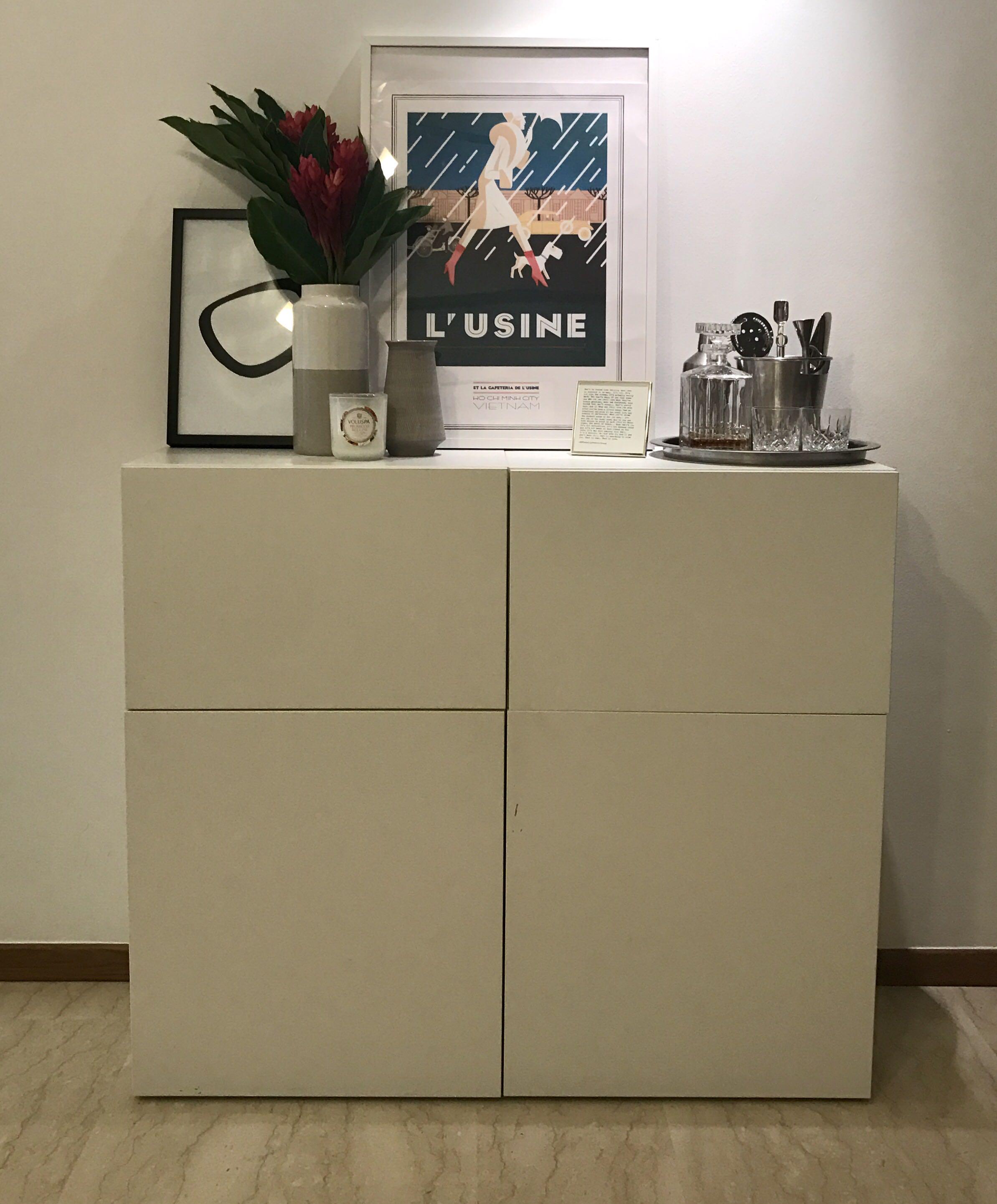 Ikea Besta Unit Furniture Shelves Drawers On Carousell