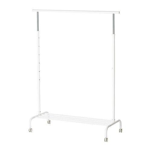 Ikea Rigga Clothes Rack White Home Furniture On Carousell