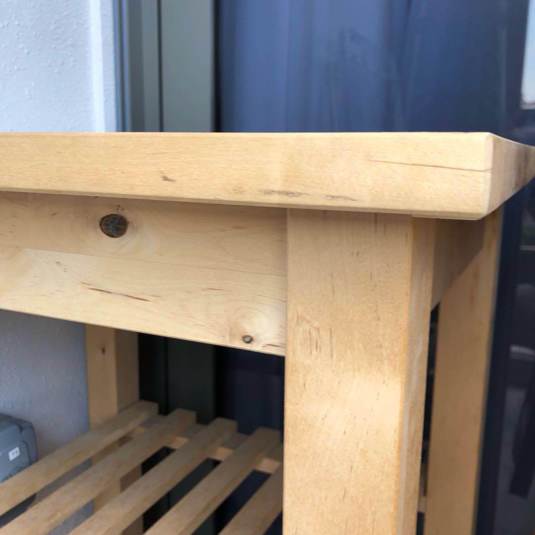 IKEA Solid Wood Kitchen Trolley BEKVAM, Furniture & Home Living