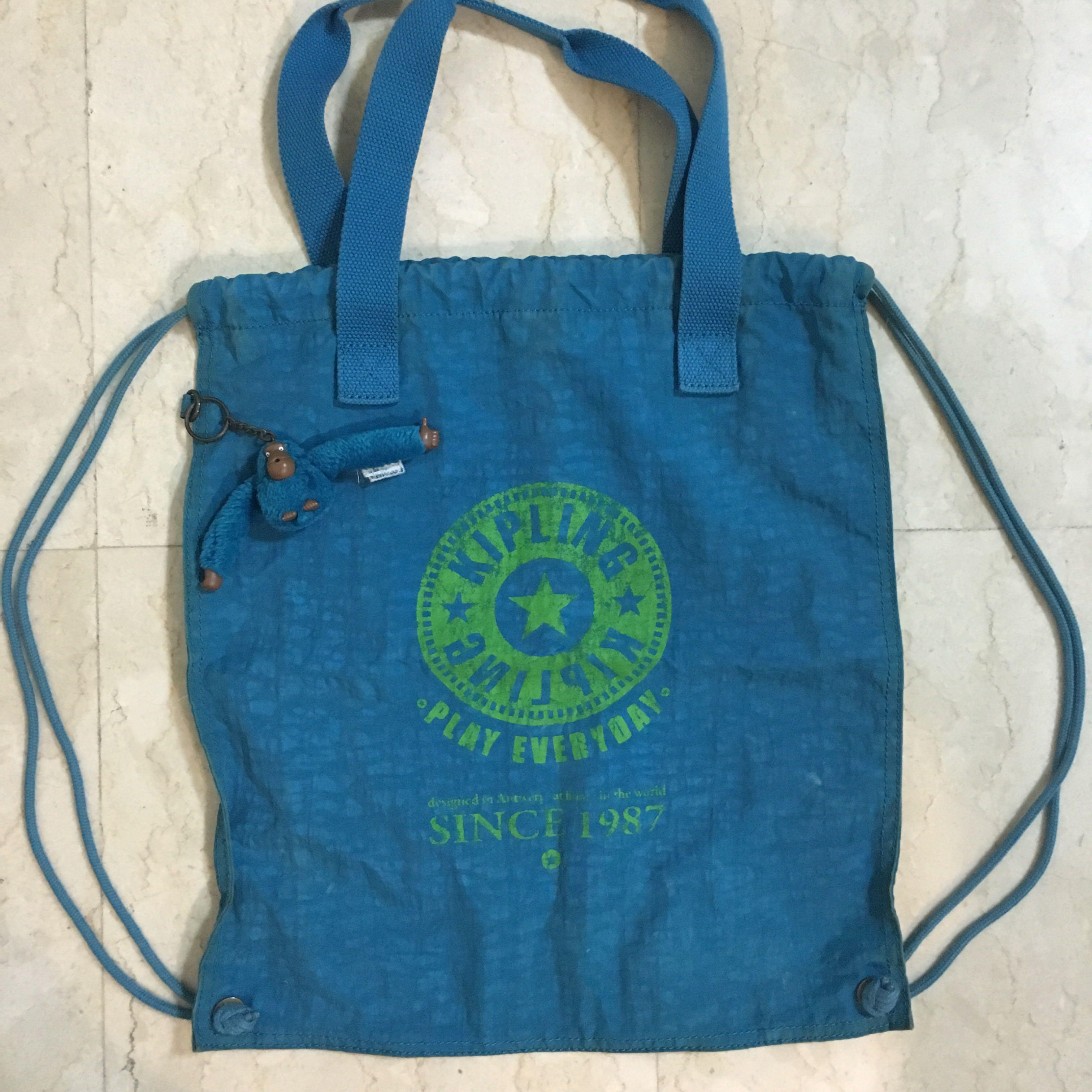 kipling string bag