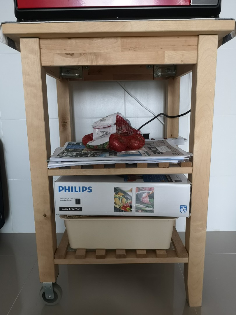 Kitchen Trolley (IKEA Bekvam), Furniture & Home Living, Furniture