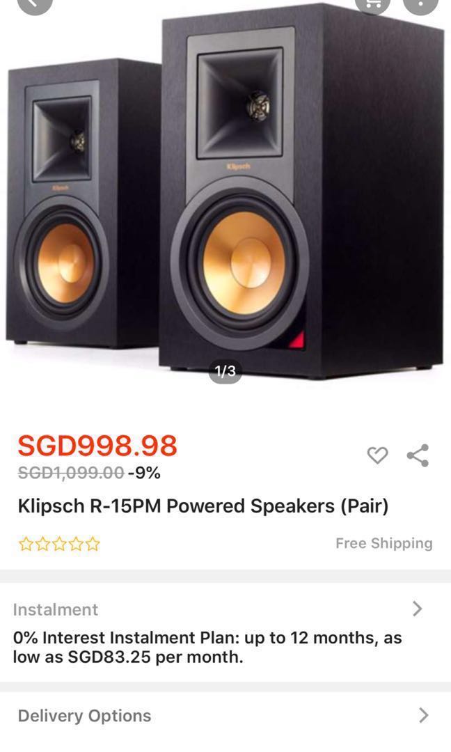 klipsch powered bookshelf speakers