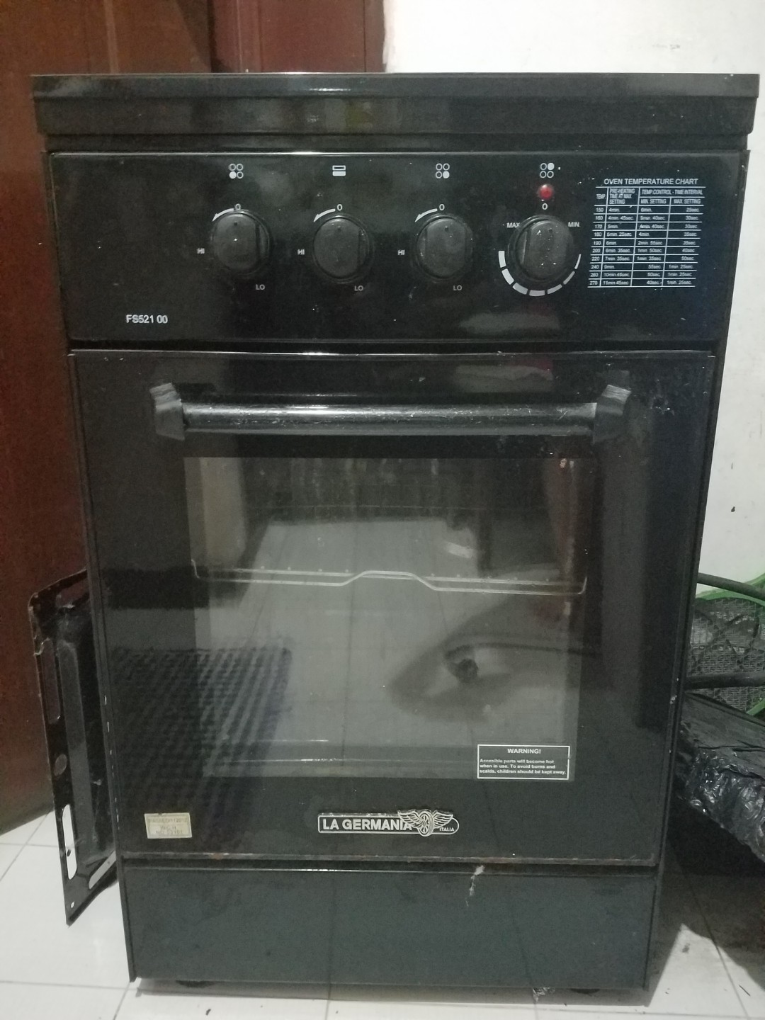 La Germania Oven Tv Home Appliances Kitchen Appliances Ovens Toasters On Carousell