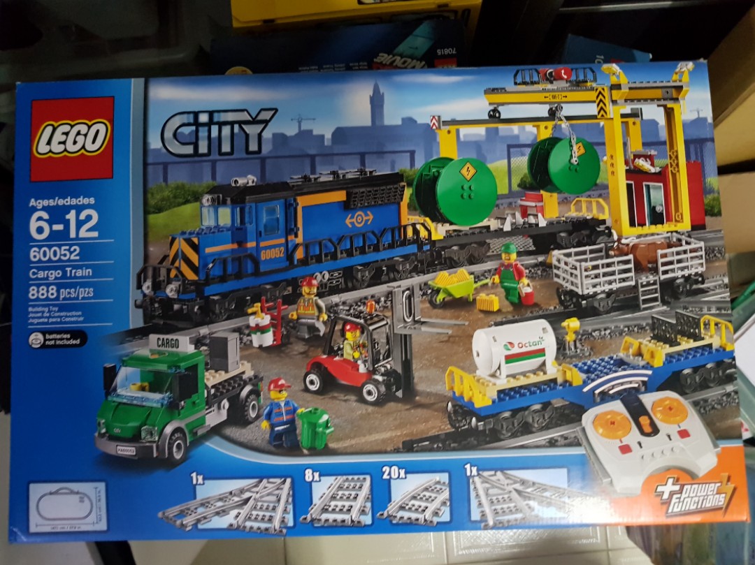 lego cargo train 60052