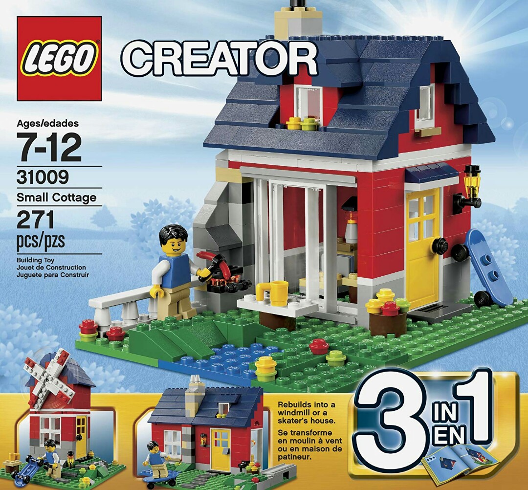 Lego Creator Small Cottage 31009 Toys Games Bricks Figurines