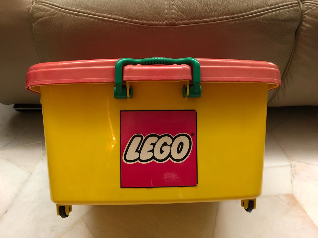 Lego storage on deals wheels