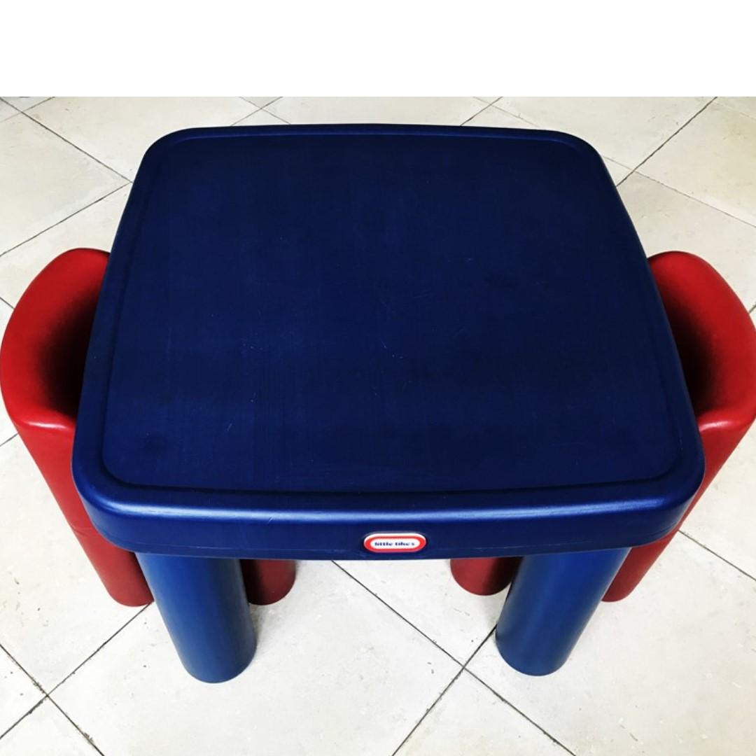 Little tikes table 2025 with drawers