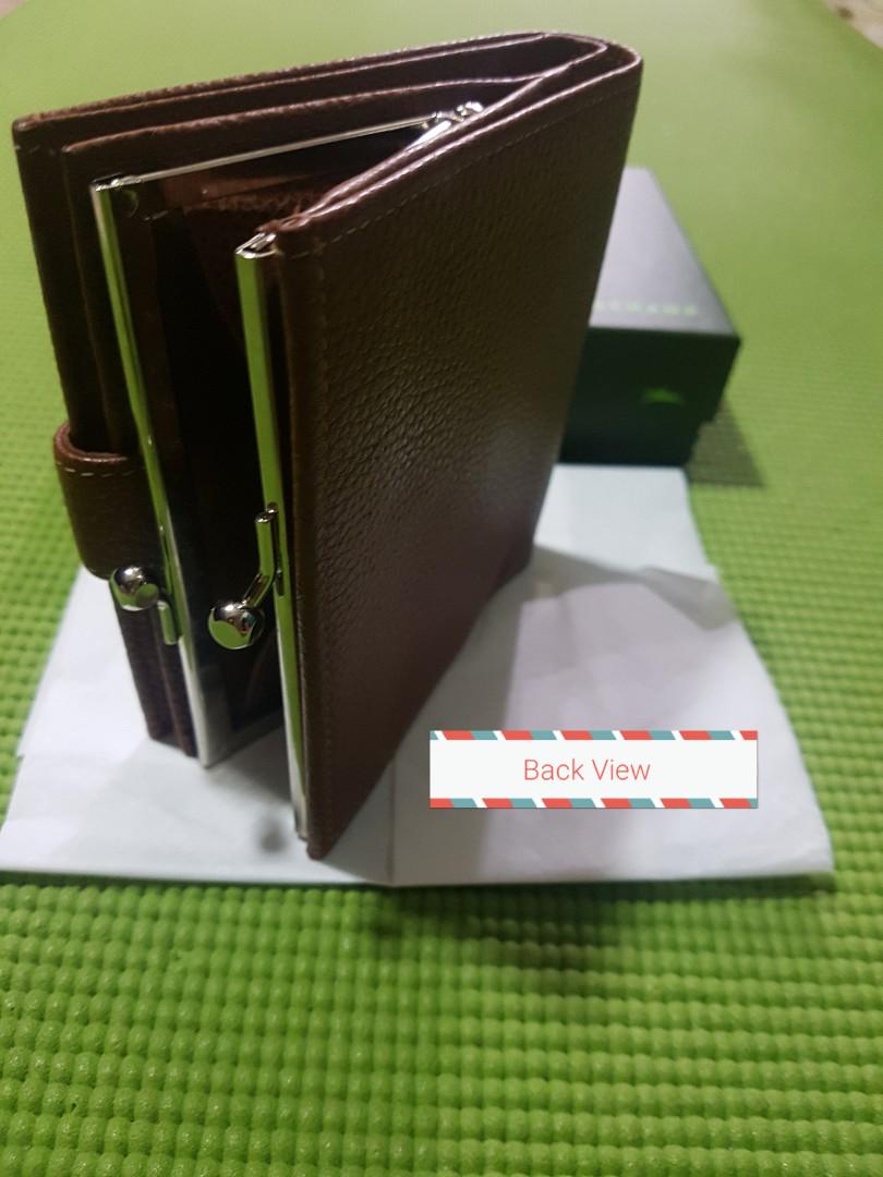 Longchamp le foulonne leather french wallet outlet