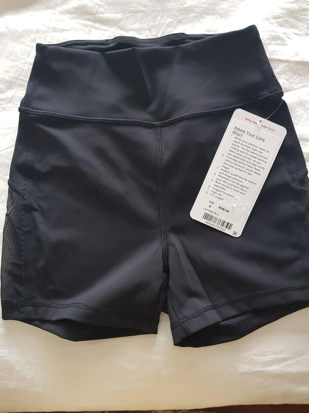lululemon core shorts